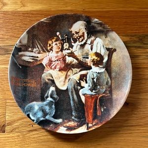 Norman Rockwell collectors plate